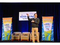 George Hawkins, former CEO of DC Water, energized the crowd on Friday, Jan. 25, during the morning keynote. He shared stories about his time at DC Water and emphasized communication and building trust with communities.