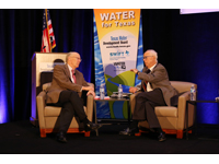 The George W. Bush Institute's William McKenzie discussed media coverage of water with Rich Oppel of Texas Monthly