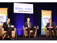 Evan Smith of the Texas Tribune hosted Representative Tracy O. King and Senator Charles Perry for a discussion on water policy and the 86th Texas Legislative Session