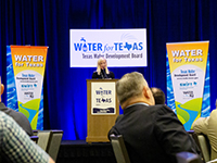 TWDB Chairwoman Brooke Paup kicked off the Water for Texas 2021 Conference at the welcoming session on Tuesday, Sept. 28
