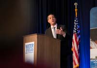 Glenn Hegar, Texas Comptroller of Public Accounts, gave the opening keynote address on the state of Texas water.